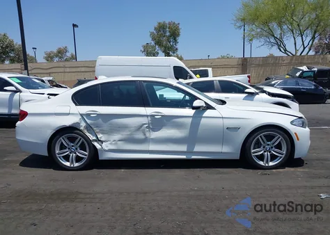 2016 BMW 535I z USA, uszkodzony, nr VIN WBA5B1C50GG552755